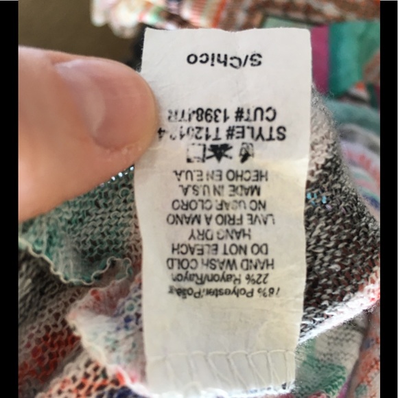 Flamingo Urban Fun&Flirty Pattern Lace Pocket Top - Picture 7 of 7